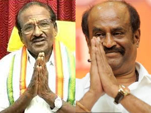 Kumari Anandan and Rajinikanth Kumari Anandan and Rajinikanth