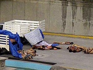 Bodies dumped on road in Mexico Bodies dumped on road in Mexico