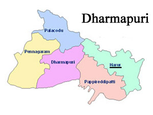 Dharmapuri District Map Dharmapuri District Map