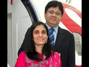 Kalanidhi with Kavery Maran Kalanidhi with Kavery Maran