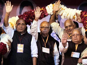Advani Yathra Ends Advani Yathra Ends