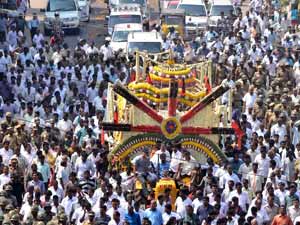 Ramajayam body is to cremated Ramajayam body is to cremated