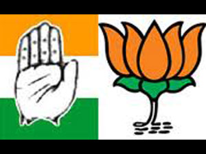 Congress and BJP Congress and BJP