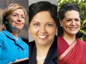 Hillary clinton, Indra Nooyi and Sonia gandhi Hillary clinton, Indra Nooyi and Sonia gandhi