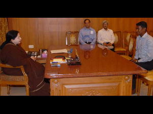 Alex Paul Menon meets CM Jayalalitha Alex Paul Menon meets CM Jayalalitha