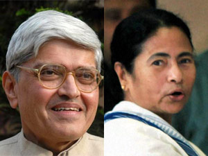 Gopal kirshna gandhi and Mamata Banerjee Gopal kirshna gandhi and Mamata Banerjee