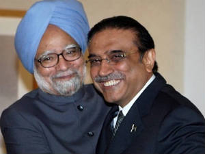 Manmohan Singh and Asif Ali Zardari Manmohan Singh and Asif Ali Zardari