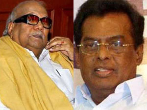 Karunanidhi and Veerapandi Arumugam Karunanidhi and Veerapandi Arumugam