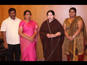 Gokula indira meet Jayalalitha Gokula indira meet Jayalalitha