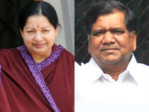 Jayalalithaa and Shettar Jayalalithaa and Shettar