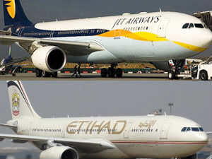 Jet shares fall after Etihad says revising deal Jet shares fall after Etihad says revising deal