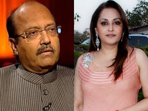 Jayaprada, Amar Singh attend pooja for couples Jayaprada, Amar Singh attend pooja for couples