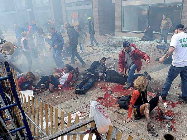 Explosion in Boston Explosion in Boston