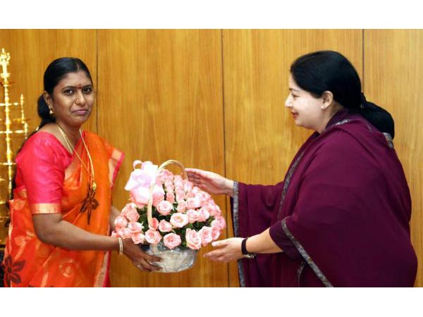 Collector Jayanthi and Jayalalitha Collector Jayanthi and Jayalalitha