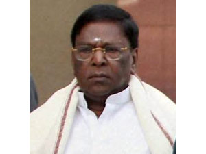 Narayanasamy slams Karunanidhi and Jaya for NLC opposition Narayanasamy slams Karunanidhi and Jaya for NLC opposition