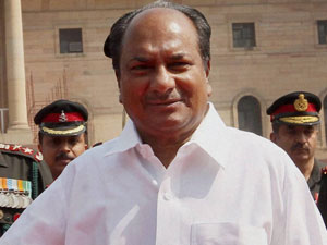 Defence Minister AK Antony Defence Minister AK Antony