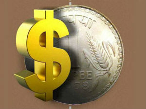 Rupee down 75 paise against dollar in early trade Rupee down 75 paise against dollar in early trade