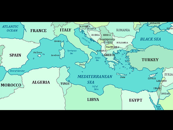 Missiles launched in Mediterranean towards Syrian coast, claims Russian defence ministry Missiles launched in Mediterranean towards Syrian coast, claims Russian defence ministry