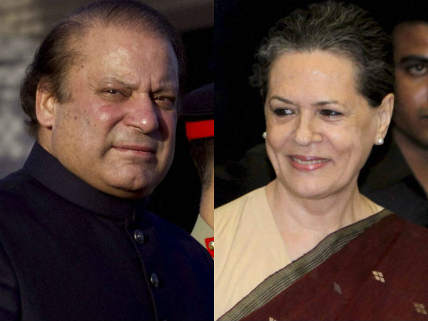 Nawaz Sharif sent bouquet to Sonia Gandhi in Delhi hospital Nawaz Sharif sent bouquet to Sonia Gandhi in Delhi hospital