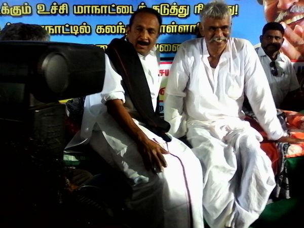Vaiko meets Thiyagu Vaiko meets Thiyagu