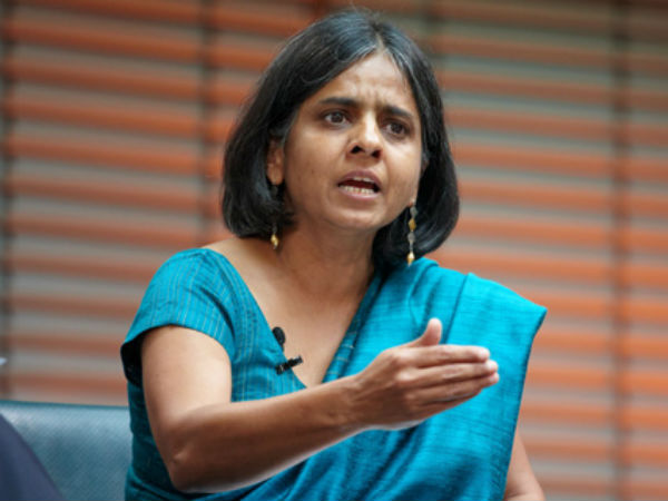 Environmentalist Sunita Narain severely injured after being hit by a speeding car in Delhi Environmentalist Sunita Narain severely injured after being hit by a speeding car in Delhi