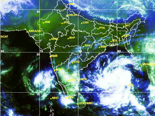 மேற்கு மத்திய வங்கக் கடலில்