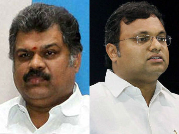 ஜி.கே.வாசன்- 'ஜி.எம்.' கார்த்தி