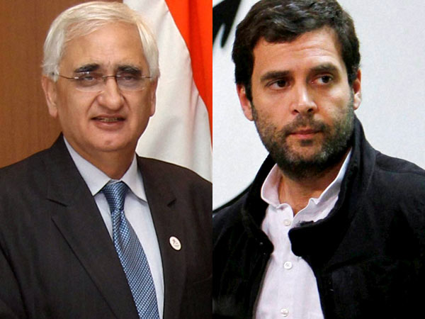 salman khurshid and Rahul Gandhi salman khurshid and Rahul Gandhi