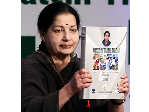 Jayalalithaa reveals her dream on Tamil Nadu Jayalalithaa reveals her dream on Tamil Nadu
