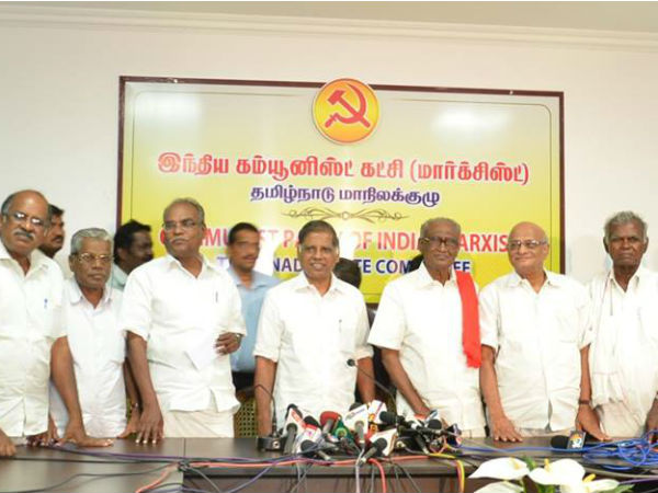 Left parties call off alliance with AIADMK Left parties call off alliance with AIADMK