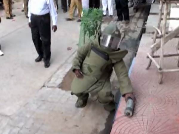 Pipe bomb defused in Madurai Pipe bomb defused in Madurai