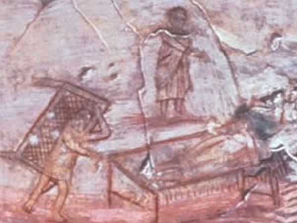 Jesus painting find out in Egypt graveyard… Jesus painting find out in Egypt graveyard…