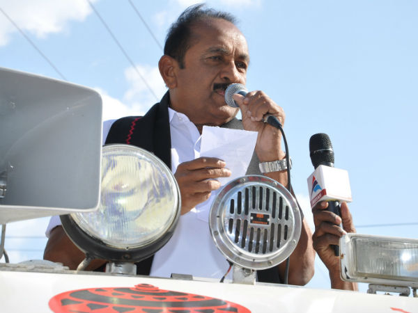 Vaiko's defeat story continues Vaiko's defeat story continues