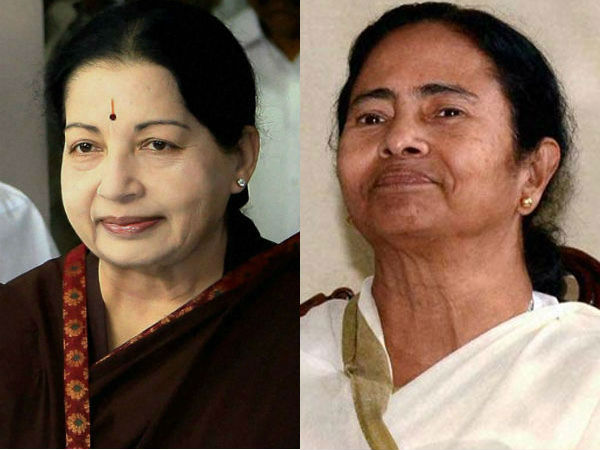 சாதிக்க துடிக்கும் ஜெ- மமதா