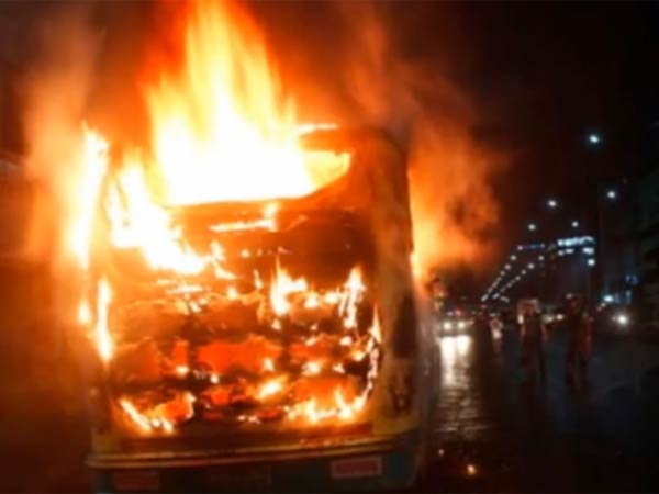 Bus fire in Colombia kills 32 children Bus fire in Colombia kills 32 children