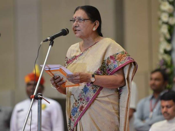 Anandhiben sworn in as Gujarat Chief Minister Anandhiben sworn in as Gujarat Chief Minister