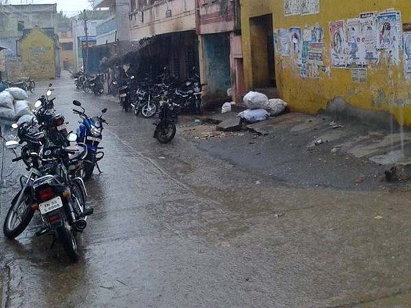 Rain calms down heat in north Tamilnadu Rain calms down heat in north Tamilnadu