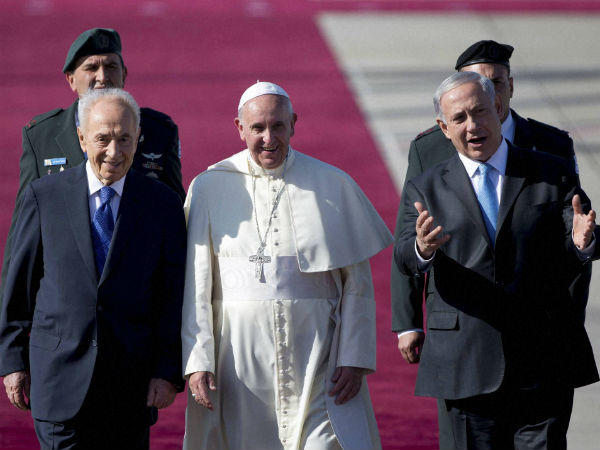 Pope Francis Joins Israeli and Palestinian Leaders in Prayer for Peace Pope Francis Joins Israeli and Palestinian Leaders in Prayer for Peace