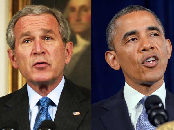 Obama as unpopular as George Bush: Opinion poll Obama as unpopular as George Bush: Opinion poll