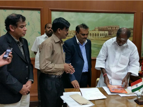 CM Rangasamy to launch World Tamil Internet conference CM Rangasamy to launch World Tamil Internet conference