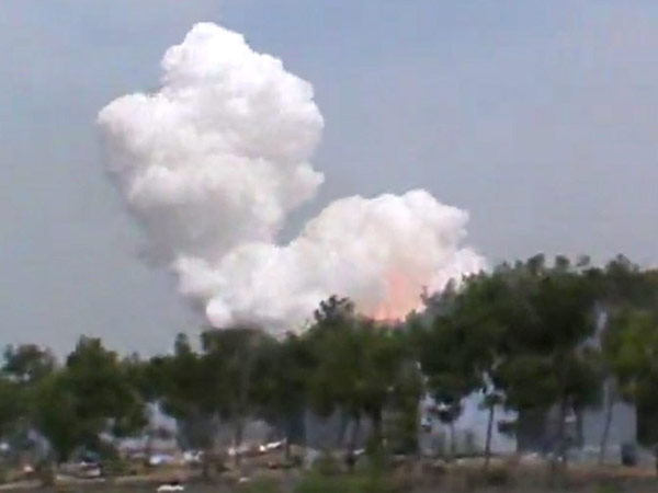 Crackers blast in Sivakasi : 2 House destroyed Crackers blast in Sivakasi : 2 House destroyed