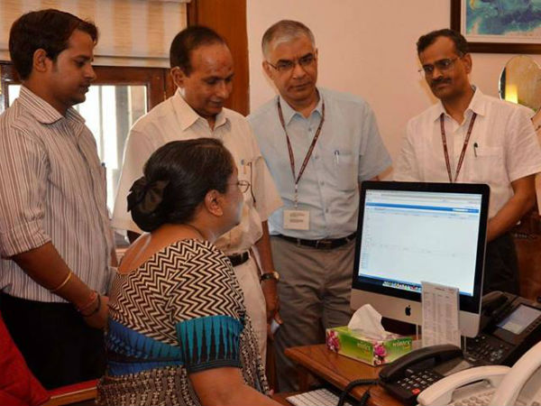 Ministry of External Affairs launches India's first e-office Ministry of External Affairs launches India's first e-office