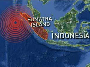 Strong earthquake hits off western Indonesia Strong earthquake hits off western Indonesia