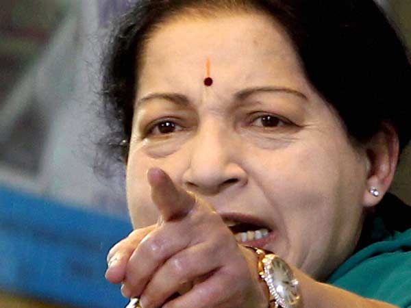 Jaya Fires Nine for Affecting Party’s Poll Chances in Dharmapuri Jaya Fires Nine for Affecting Party’s Poll Chances in Dharmapuri