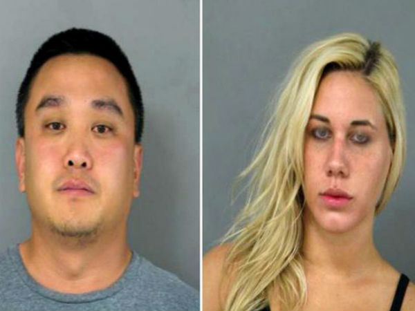 Couple 'caught having sex' on roof of Mexican restaurant 'carried on despite cops arriving' Couple 'caught having sex' on roof of Mexican restaurant 'carried on despite cops arriving'