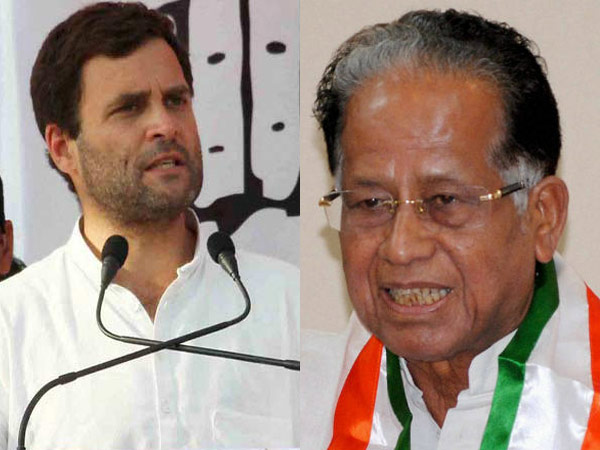 Rahul Gandhi Snubs Rebels, Backs Chief Minister Tarun Gogoi Rahul Gandhi Snubs Rebels, Backs Chief Minister Tarun Gogoi