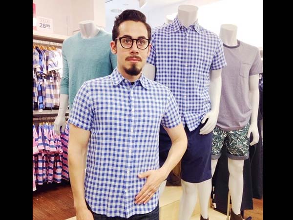 Steve Venegas' Gap Mannequin Project photos go viral Steve Venegas' Gap Mannequin Project photos go viral