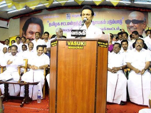 ஸ்டாலினுடன் மிசா பாண்டியன் சந்திப்பு
