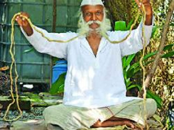 Agra man's 17ft moustache can beat world record Agra man's 17ft moustache can beat world record