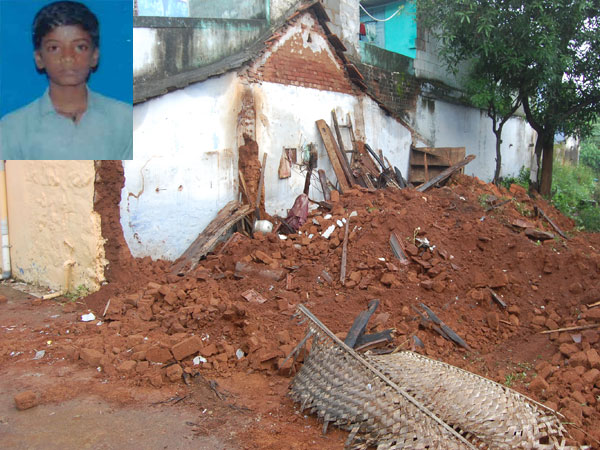 Student dies in house collapse Student dies in house collapse